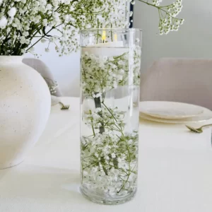 אגרטל זכוכית שקוף